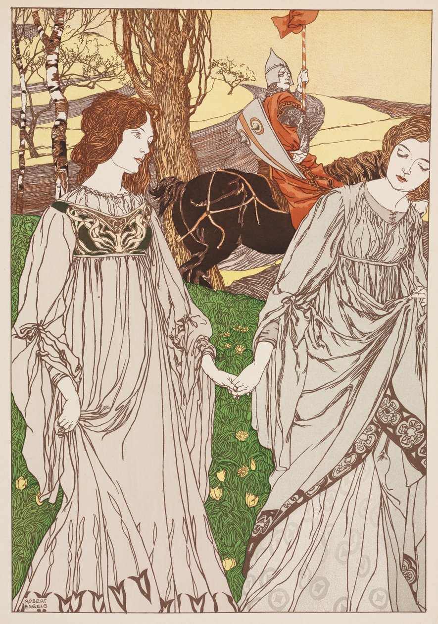 Ohikulkija Le Passant, 1897. tekijältä Robert Engels