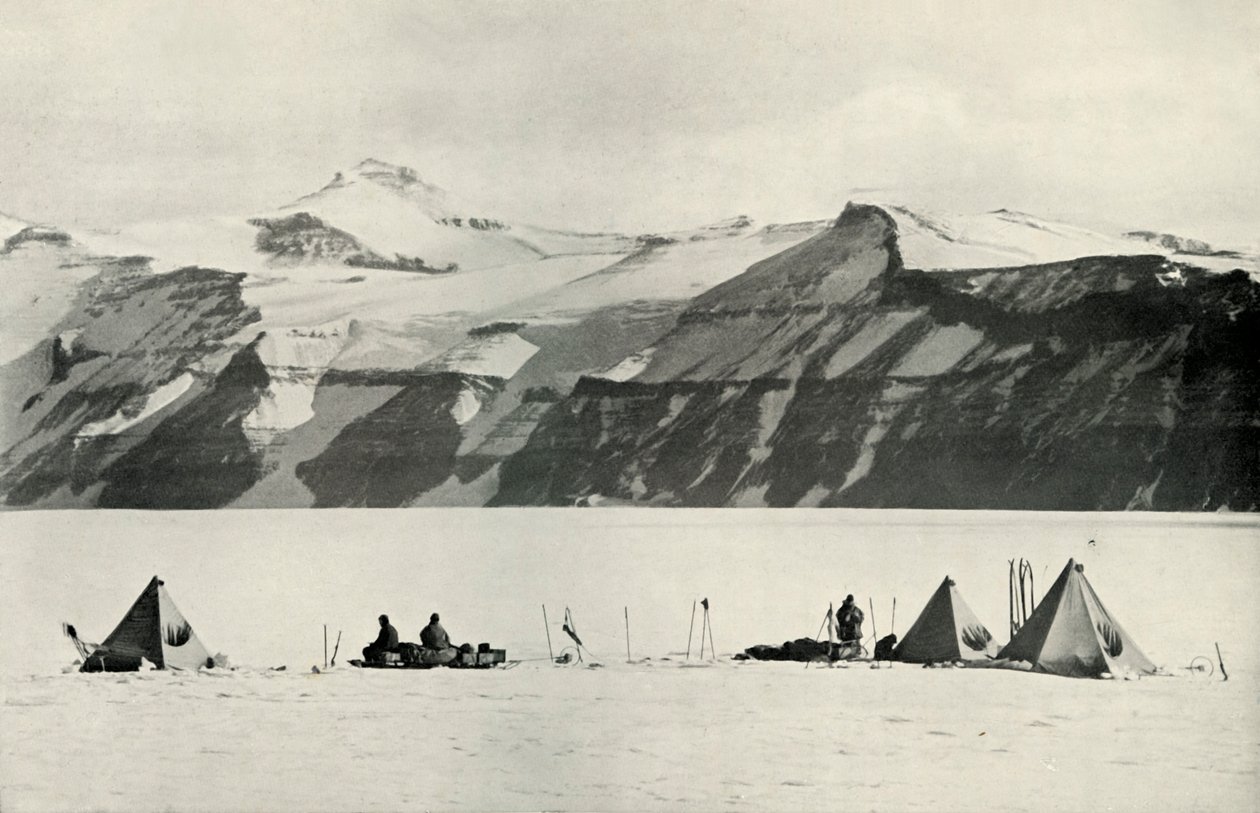 Camp Under The Wild Range, 20. joulukuuta 1911, 1913 tekijältä Robert Falcon Scott