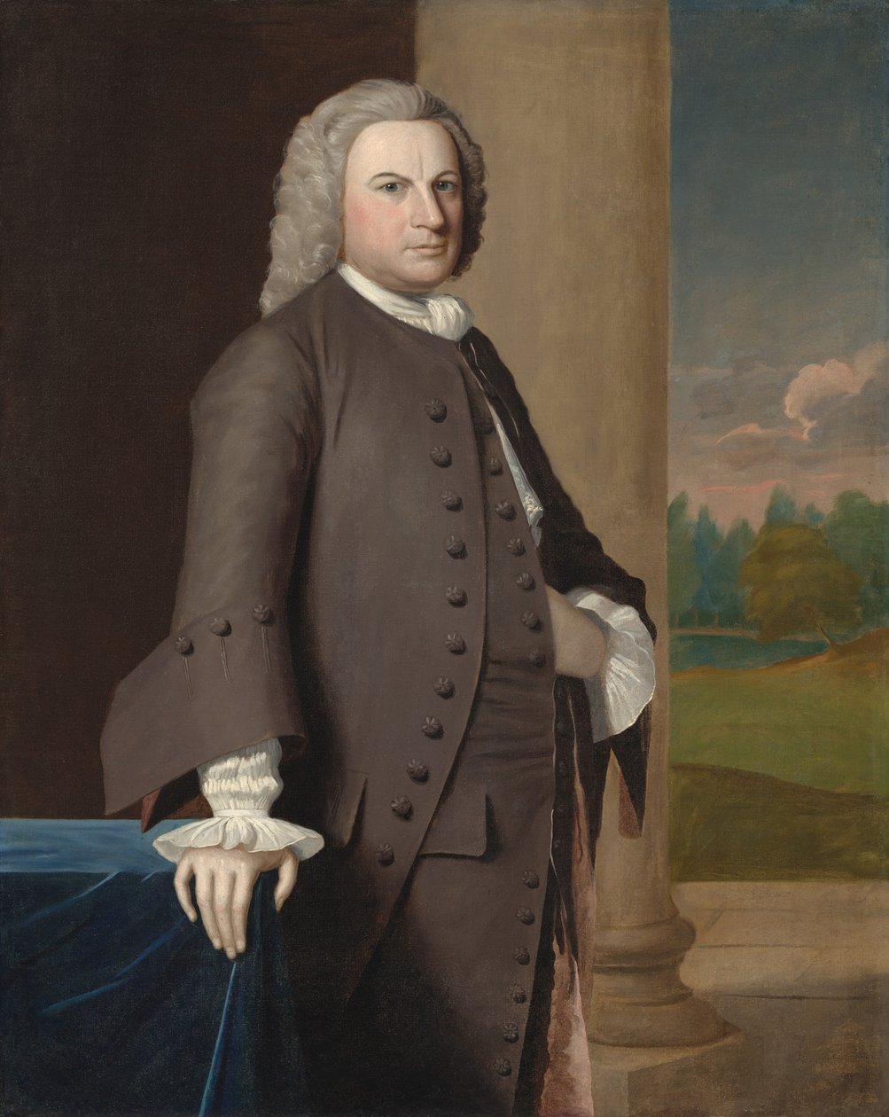 Simon Pease, n. 1749 (öljy kankaalle) tekijältä Robert Feke