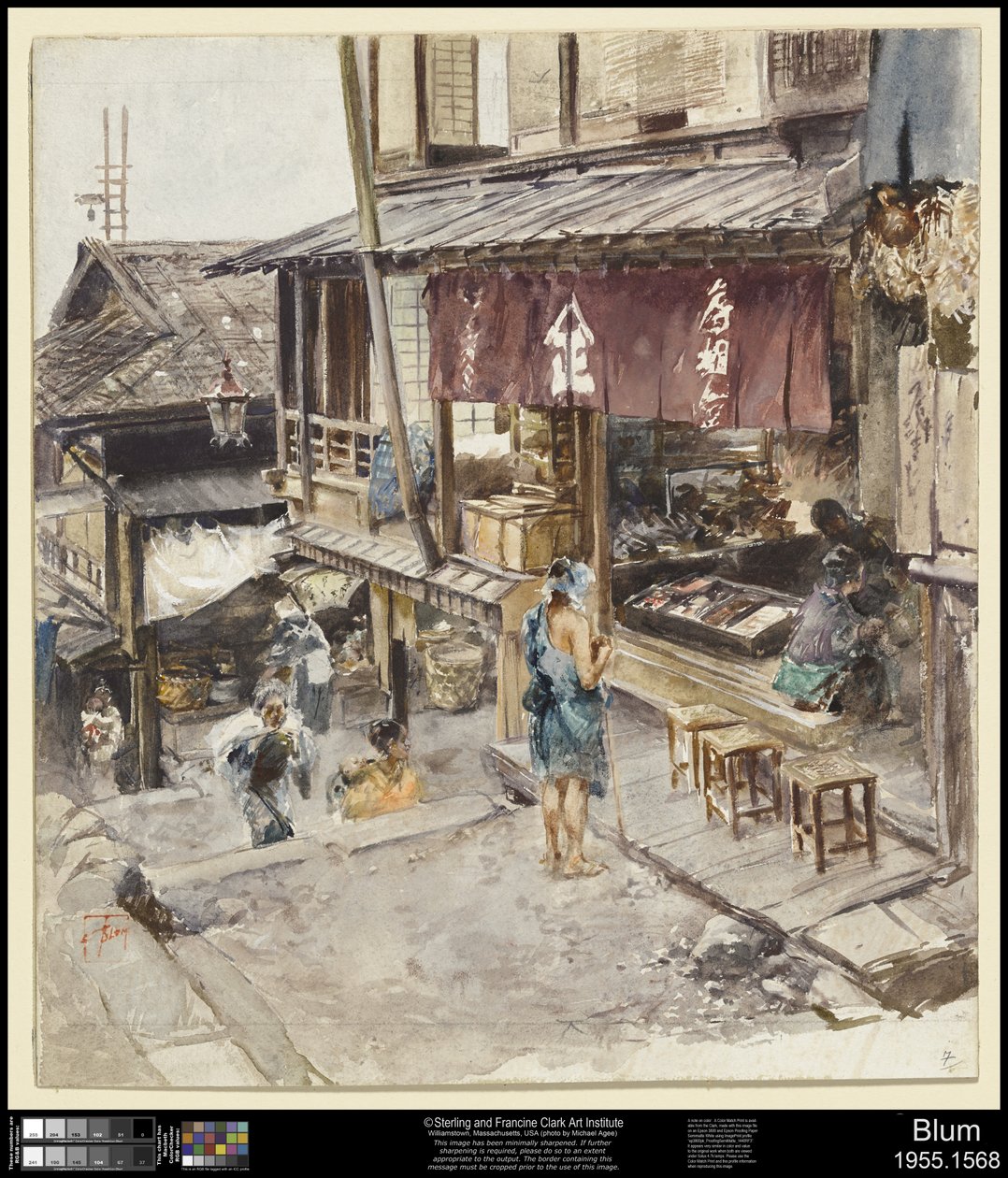 A Street Ikaossa, Japanissa, III tekijältä Robert Frederick Blum