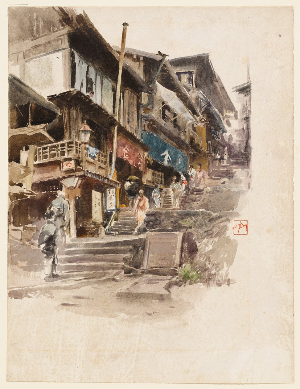 Katu Ikaossa, Japanissa, II tekijältä Robert Frederick Blum