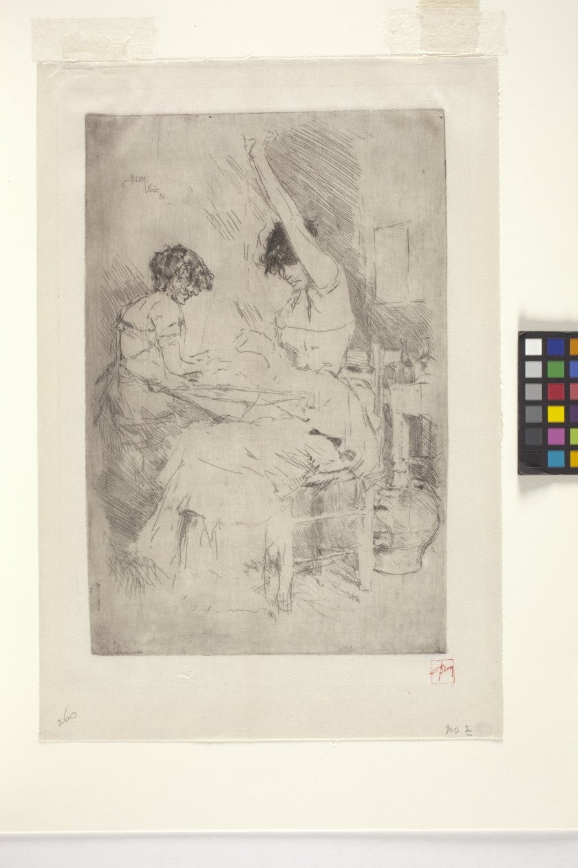 Bead Stringers, Venetsia (etsaus) tekijältä Robert Frederick Blum