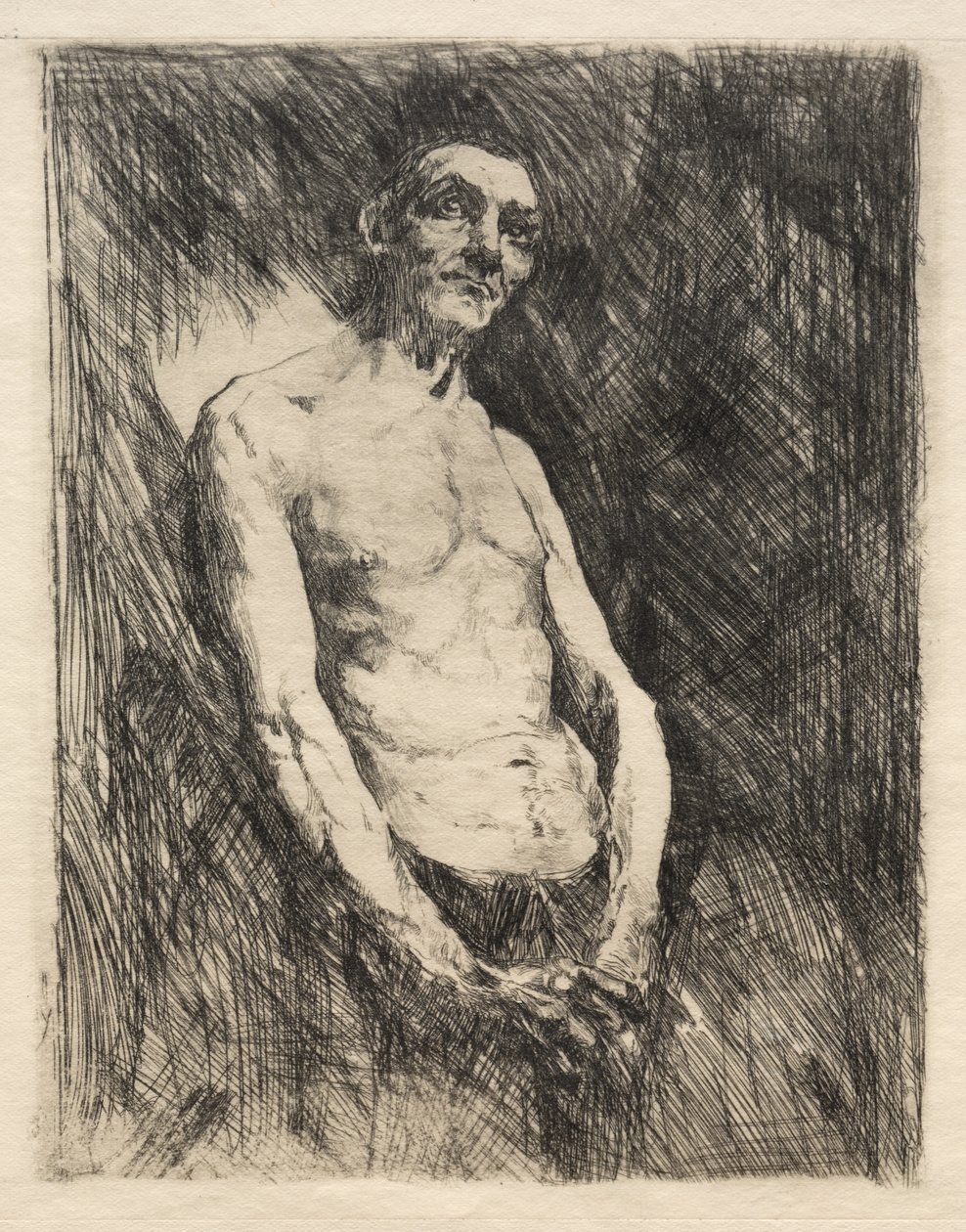 Puolialaston miehen kuva tekijältä Robert Frederick Blum