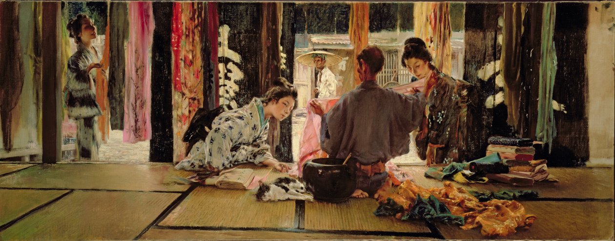 Silkkikauppias, 1890-93 tekijältä Robert Frederick Blum