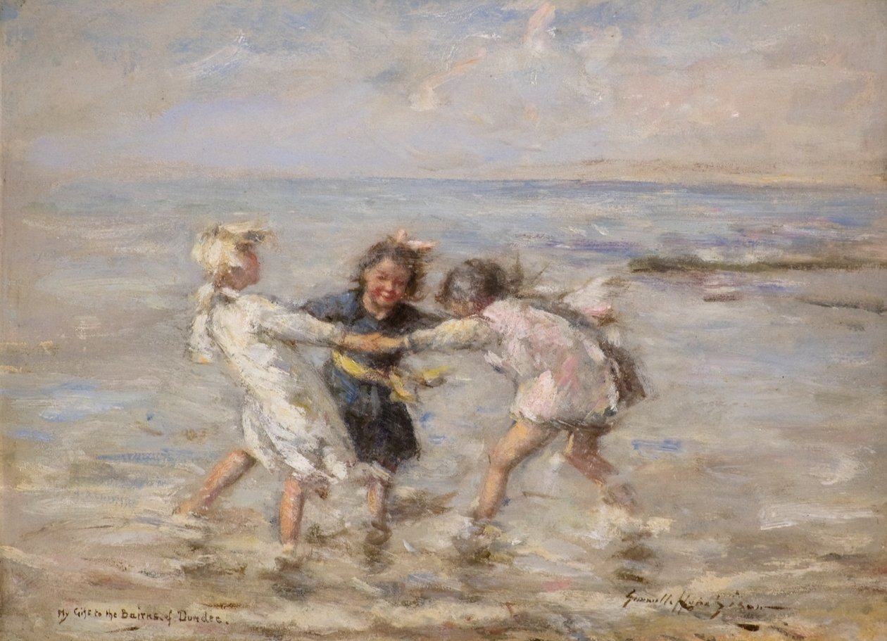 Frolic in the Sea (öljyä laivalla) tekijältä Robert Gemmell Hutchison