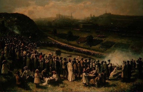 Scottish Volunteer Force Review, Edinburgh tekijältä Robert Gemmell Hutchison