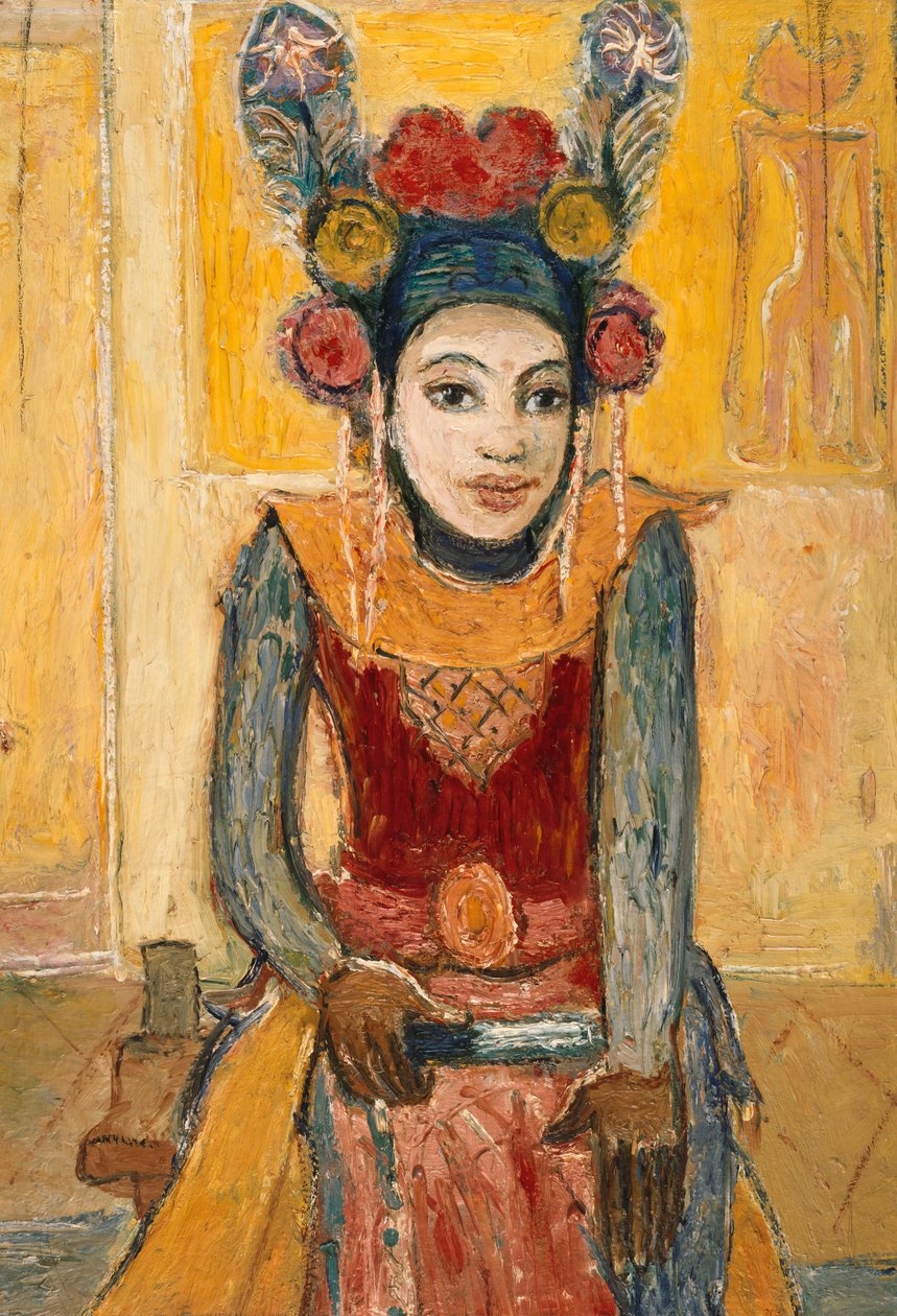 balilainen II. Legong-tanssija, noin 1926. tekijältä Robert Genin
