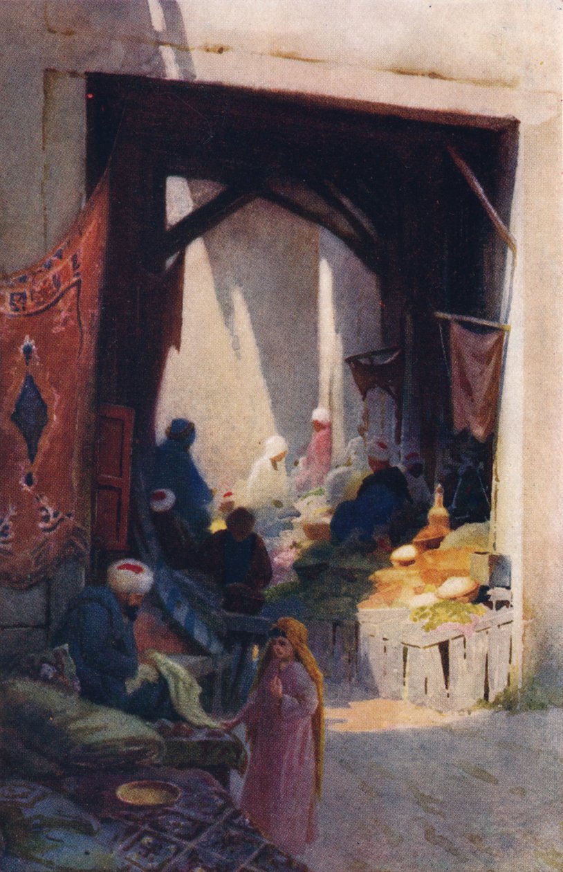 A basaari, 1880, 1904 tekijältä Robert George Talbot Kelly
