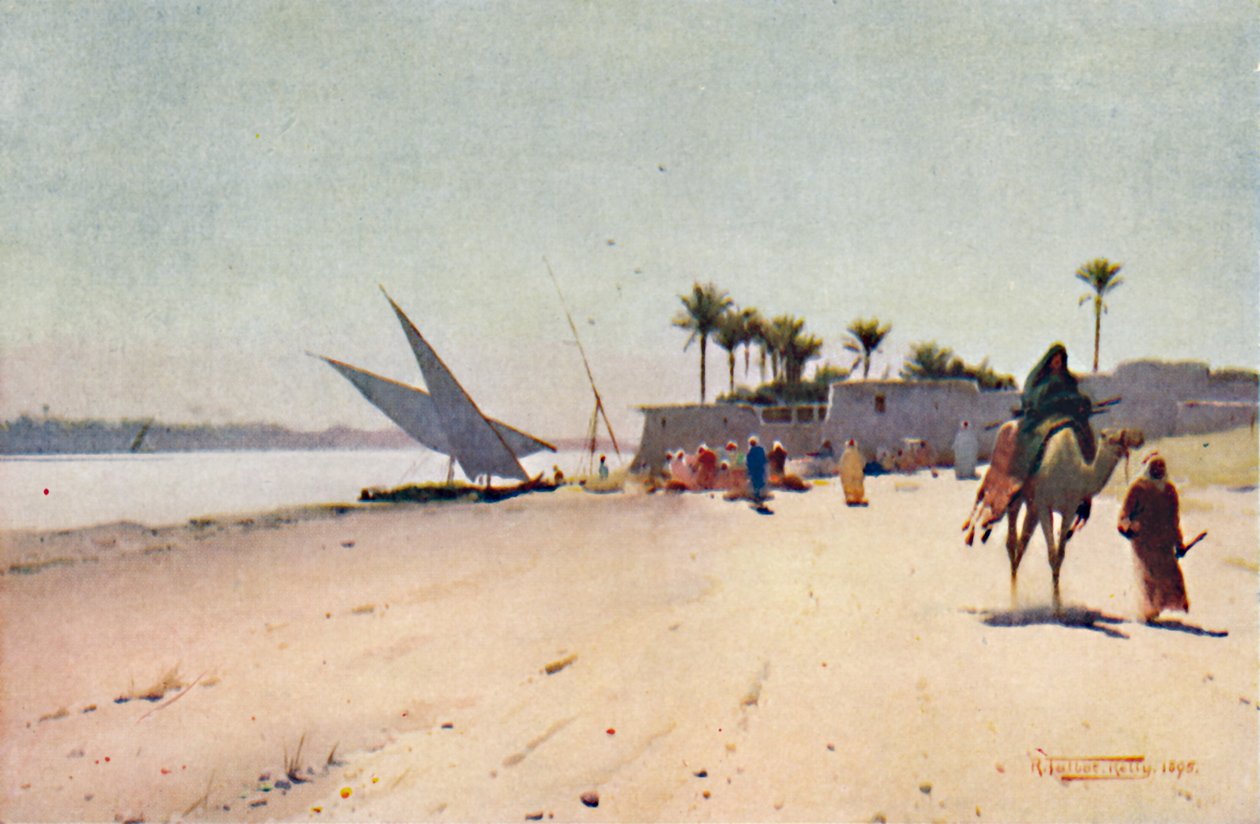 Niilin kylä, 1880, 1904 tekijältä Robert George Talbot Kelly