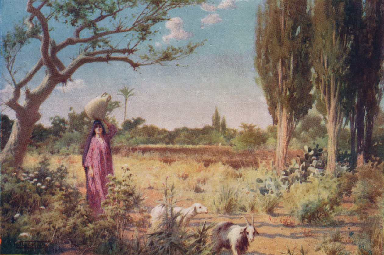 Pastoraali Damiettan lähellä, 1880, 1904 tekijältä Robert George Talbot Kelly