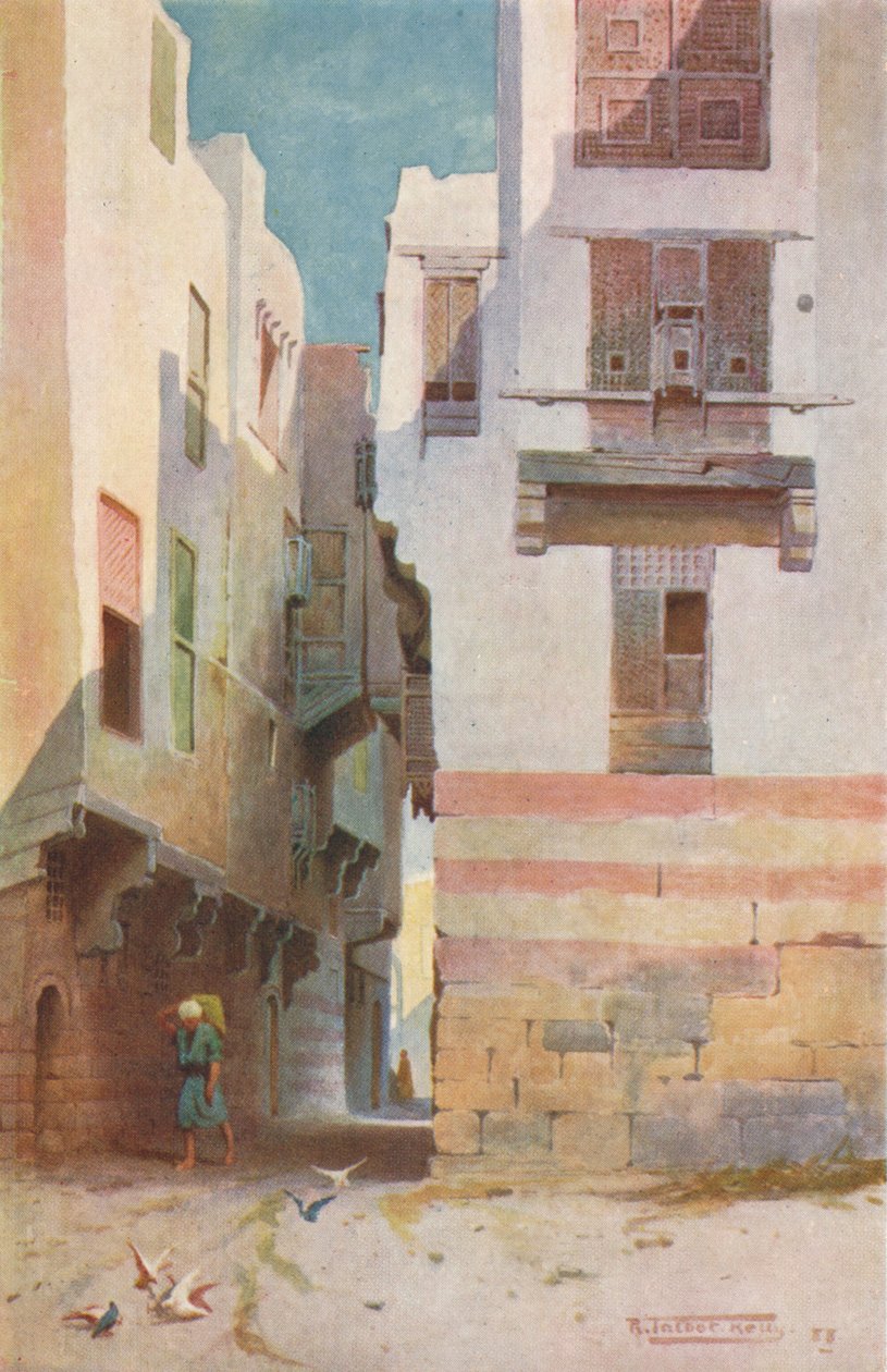Street in Bulak, 1880, 1904 tekijältä Robert George Talbot Kelly