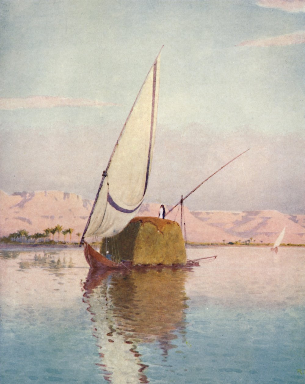 Tibbin-vene Niilillä, c1880, 1904 tekijältä Robert George Talbot Kelly