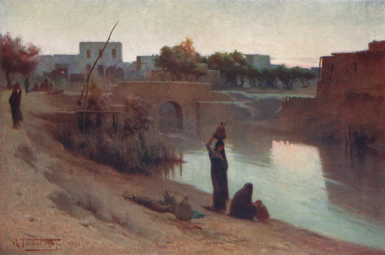 Ilta Fakuksessa, 1880, 1904 tekijältä Robert George Talbot Kelly