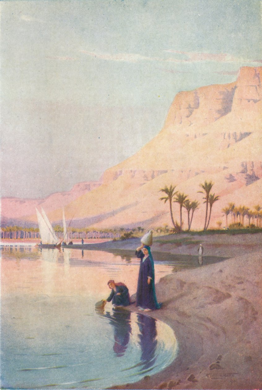Gibel Kasr-es-Saad, 1880, 1904 tekijältä Robert George Talbot Kelly