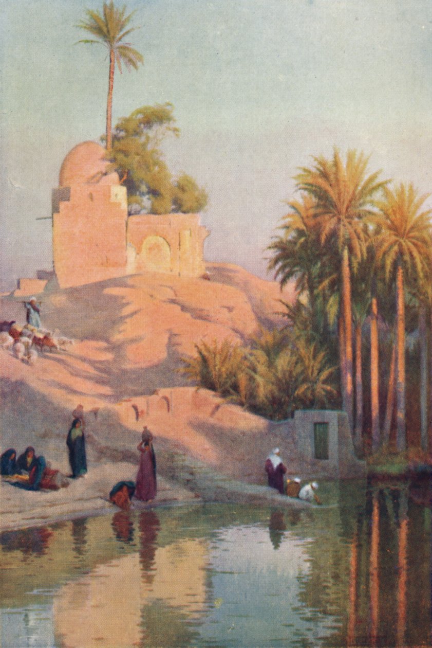 In the Oasis of Fayum, c1880, 1904 tekijältä Robert George Talbot Kelly