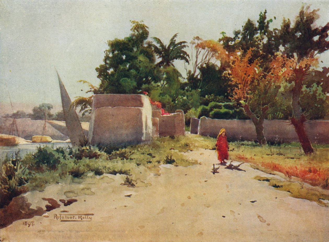 Rhodan saarella, 1880, 1904 tekijältä Robert George Talbot Kelly
