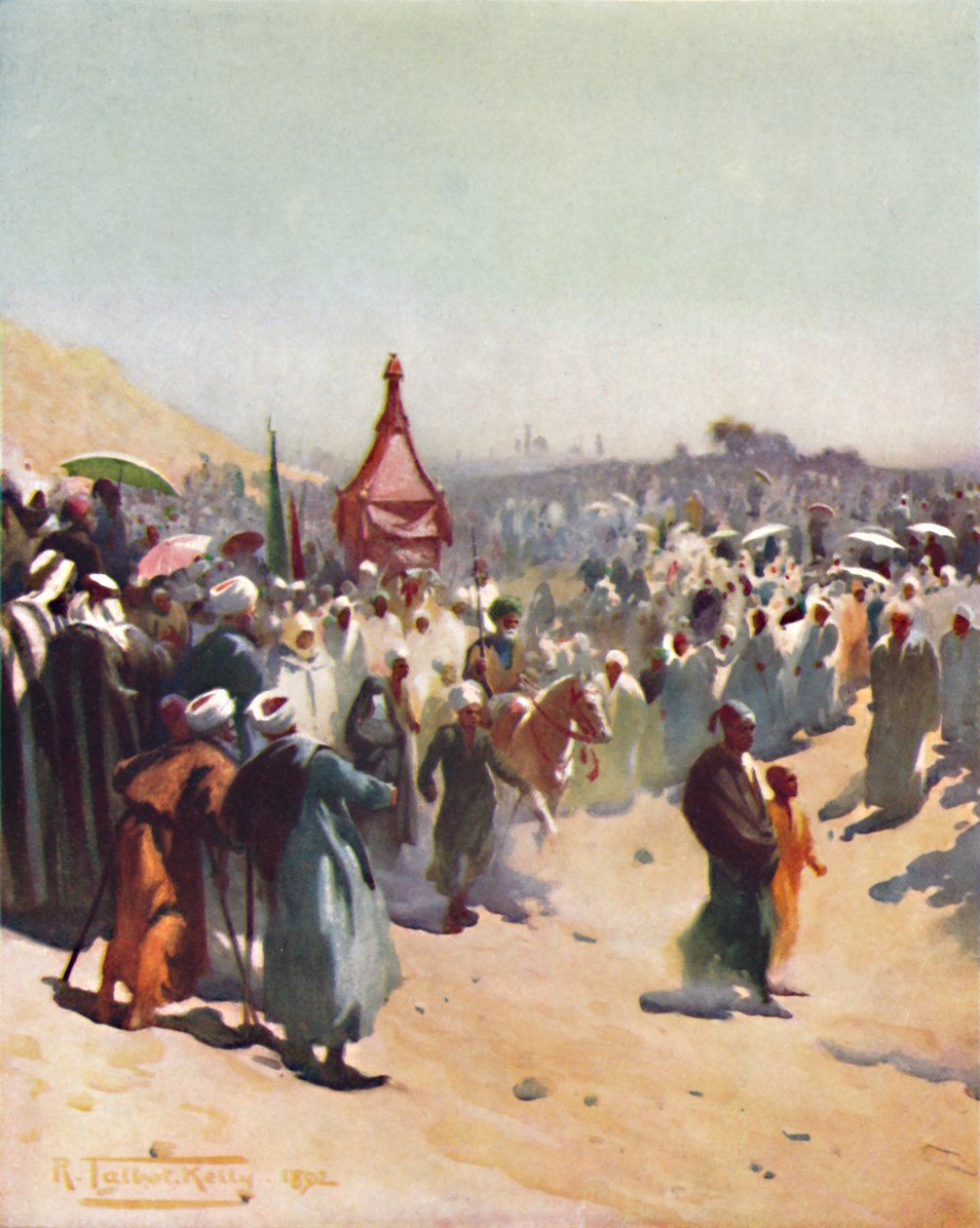 Mahmalin paluu, c1880, 1904 tekijältä Robert George Talbot Kelly