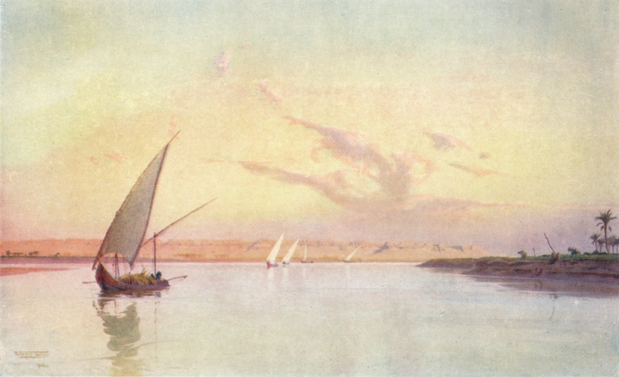Tel-El-Amarna, yläpuolella, c1880, 1904 tekijältä Robert George Talbot Kelly