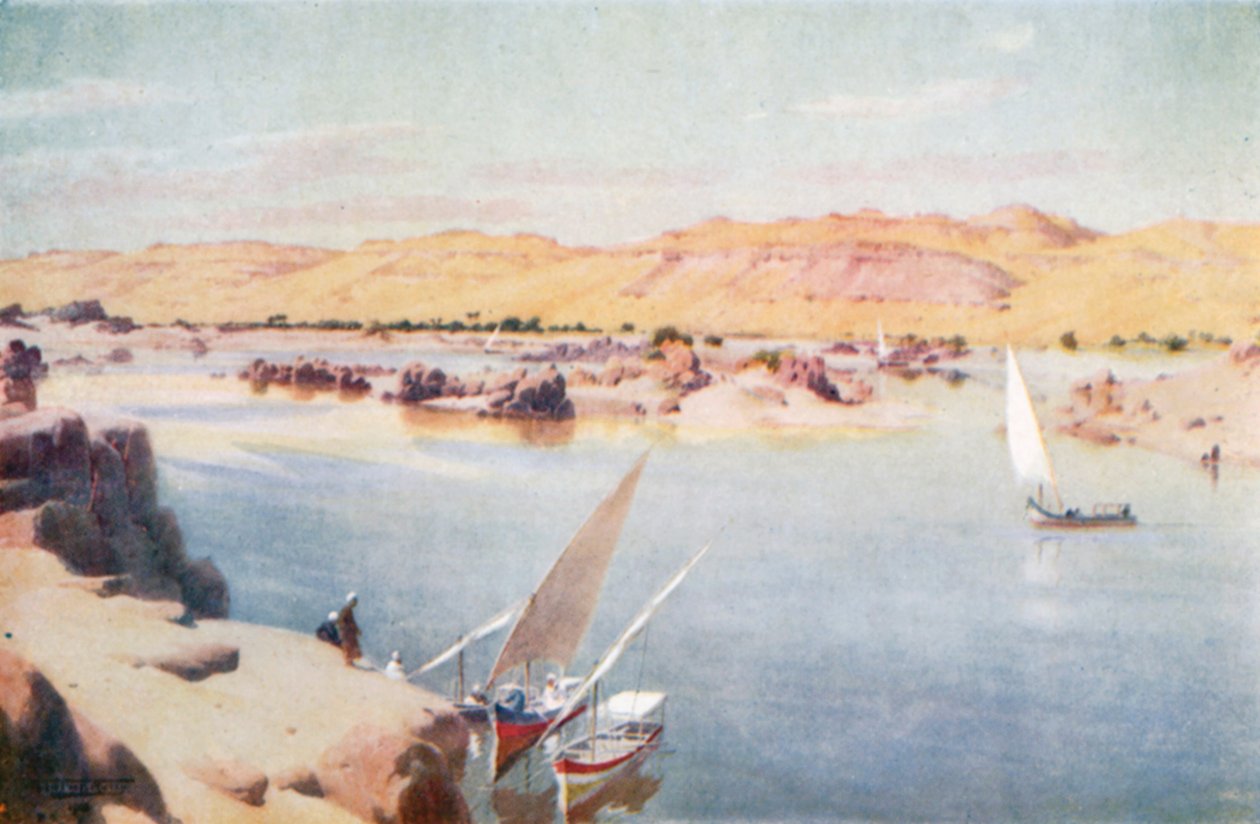 Ensimmäinen kaihi (värilitografia) tekijältä Robert George Talbot Kelly