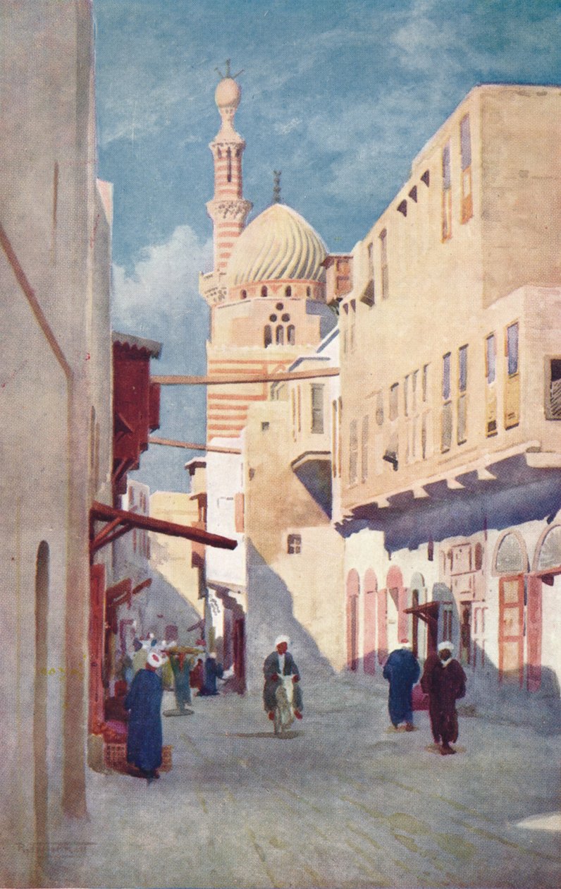 Sais-moskeija, Kairo, 1880, 1904 tekijältä Robert George Talbot Kelly
