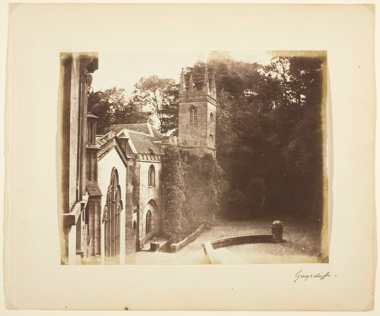 Guyscliffe, c. 1853. tekijältä Robert Henry Cheney