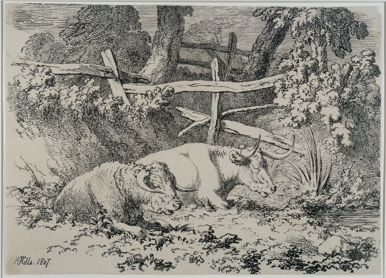 Nauta lepää, 1807 tekijältä Robert Hills