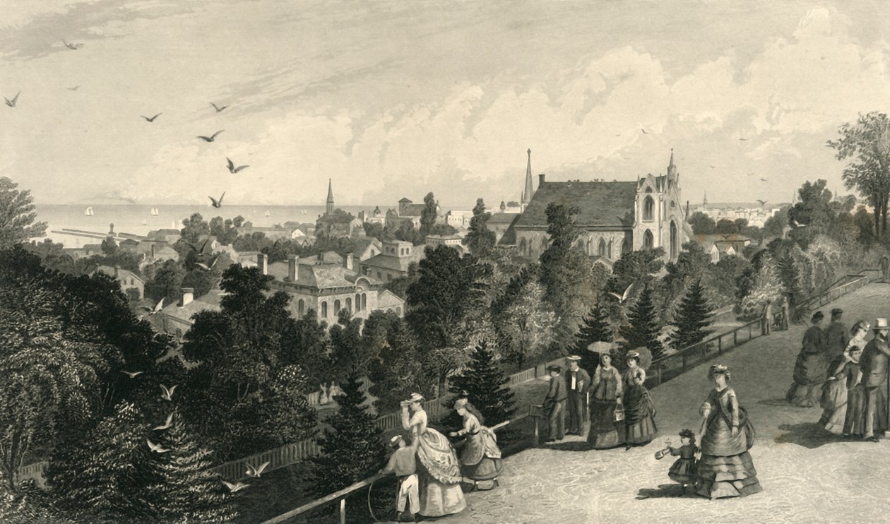 "City of Cleveland, Reservoir Walkista", 1872. tekijältä Robert Hinshelwood