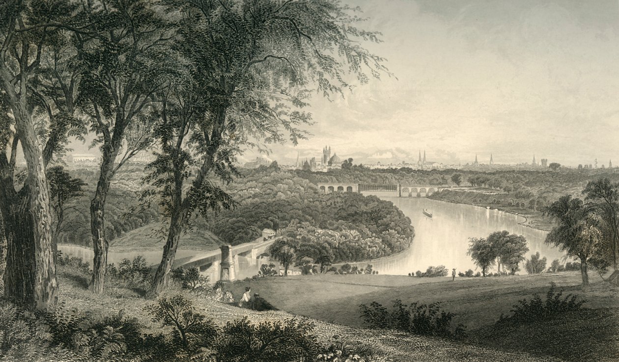 Philadelphia Belmontista, West Park, 1874. tekijältä Robert Hinshelwood