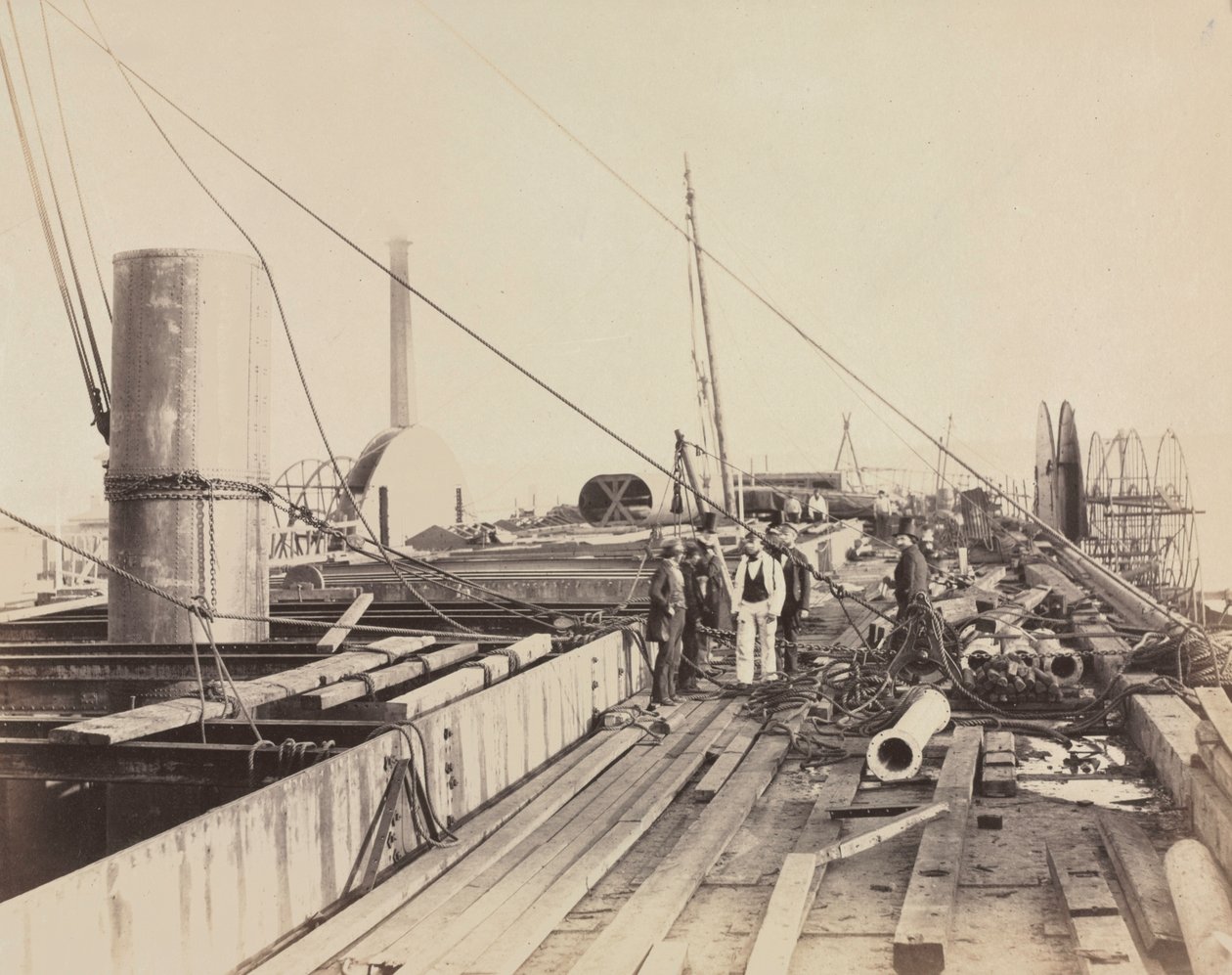 Suuren idän kansikohtaus, 1857. tekijältä Robert Howlett