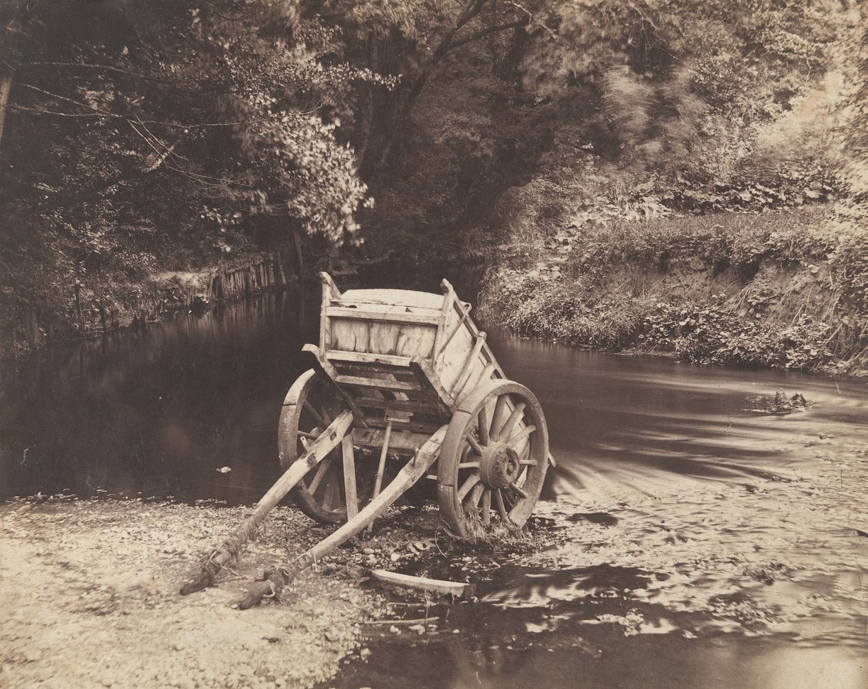 Myyrälaaksossa, 1855. tekijältä Robert Howlett