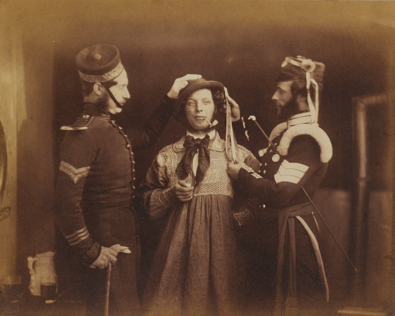 The Recruit, 1856 (seepiakuva) tekijältä Robert Howlett