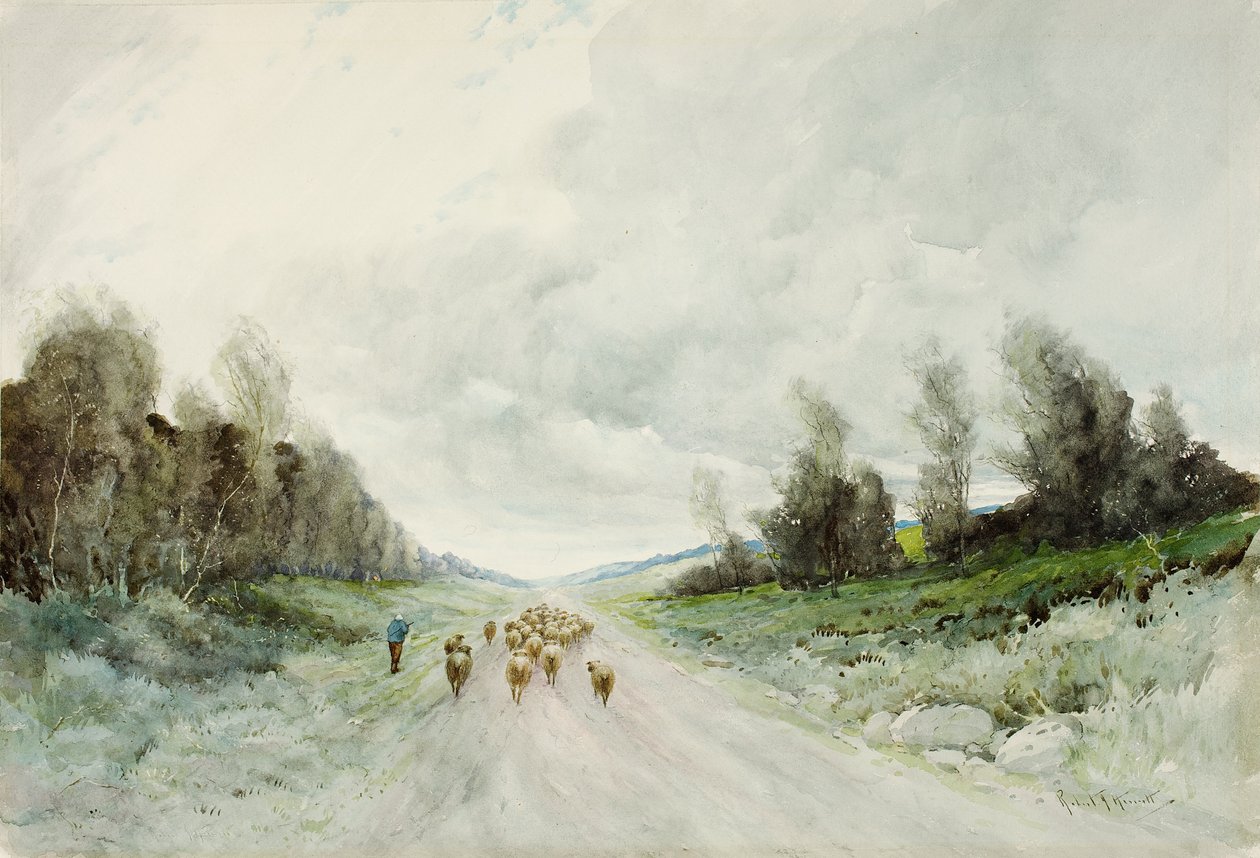 Northumberland Road (wc paperilla) tekijältä Robert J. Hewitt