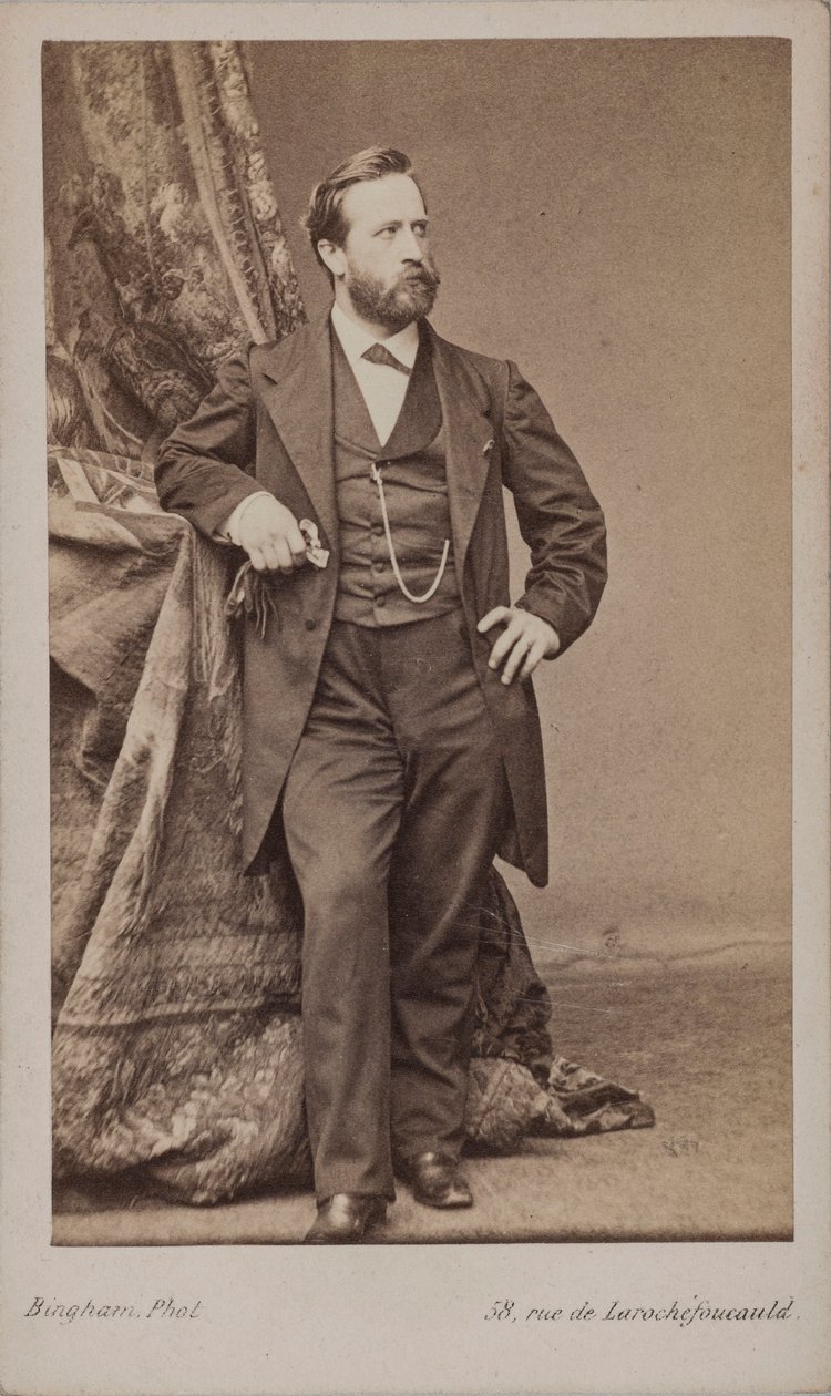 Taidemaalari Ludwig Knausin muotokuva 1829-1910. tekijältä Robert Jefferson Bingham