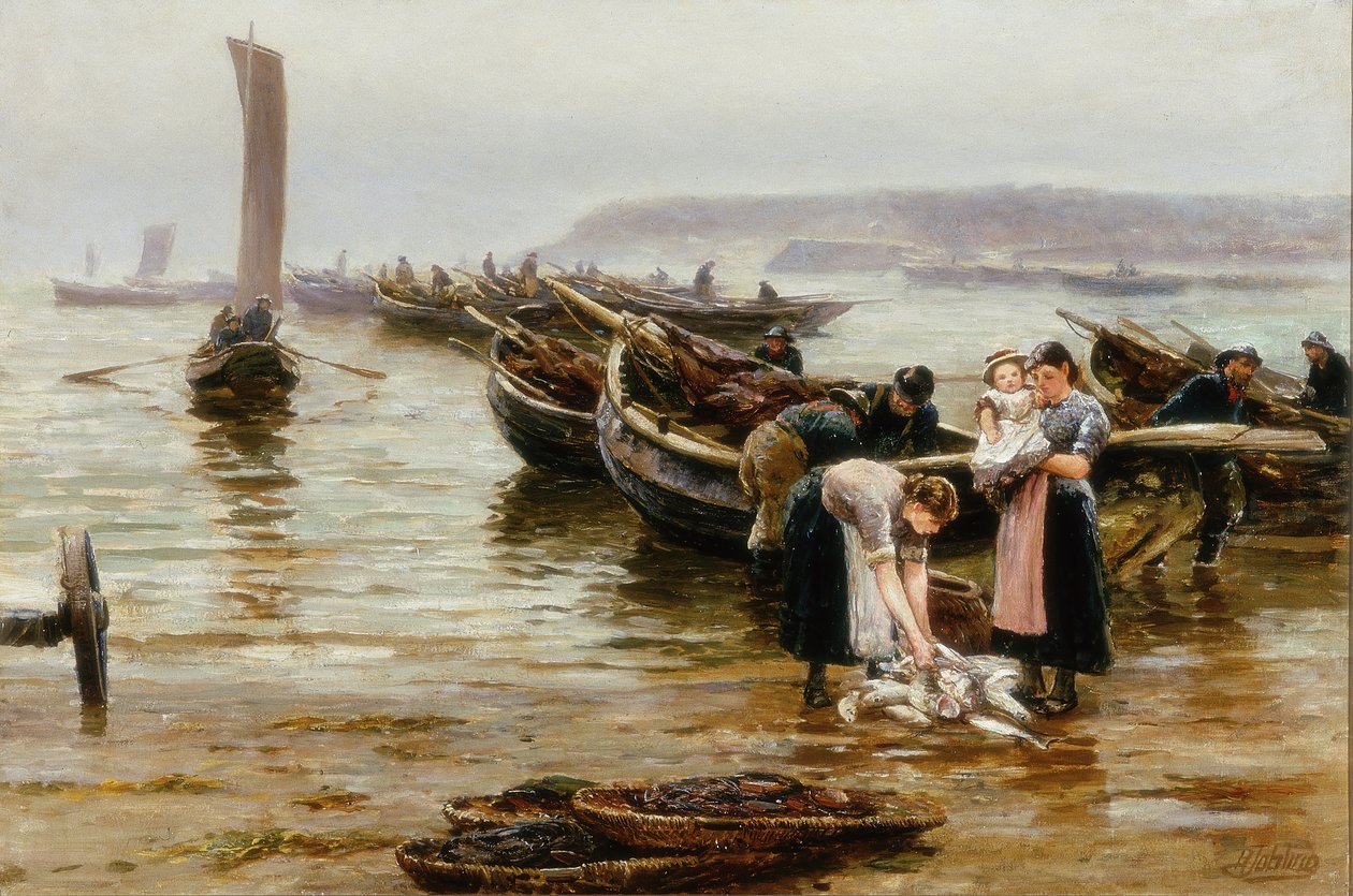 Sea Fret, n. 1884 tekijältä Robert Jobling