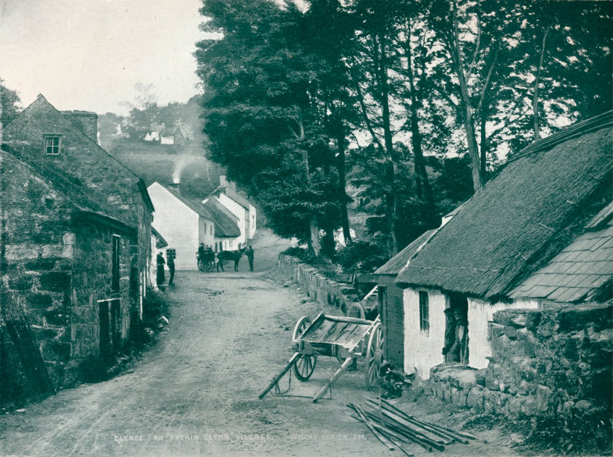 Glenoe: Antrim Glynnin kylä, 1903 tekijältä Robert John Welch