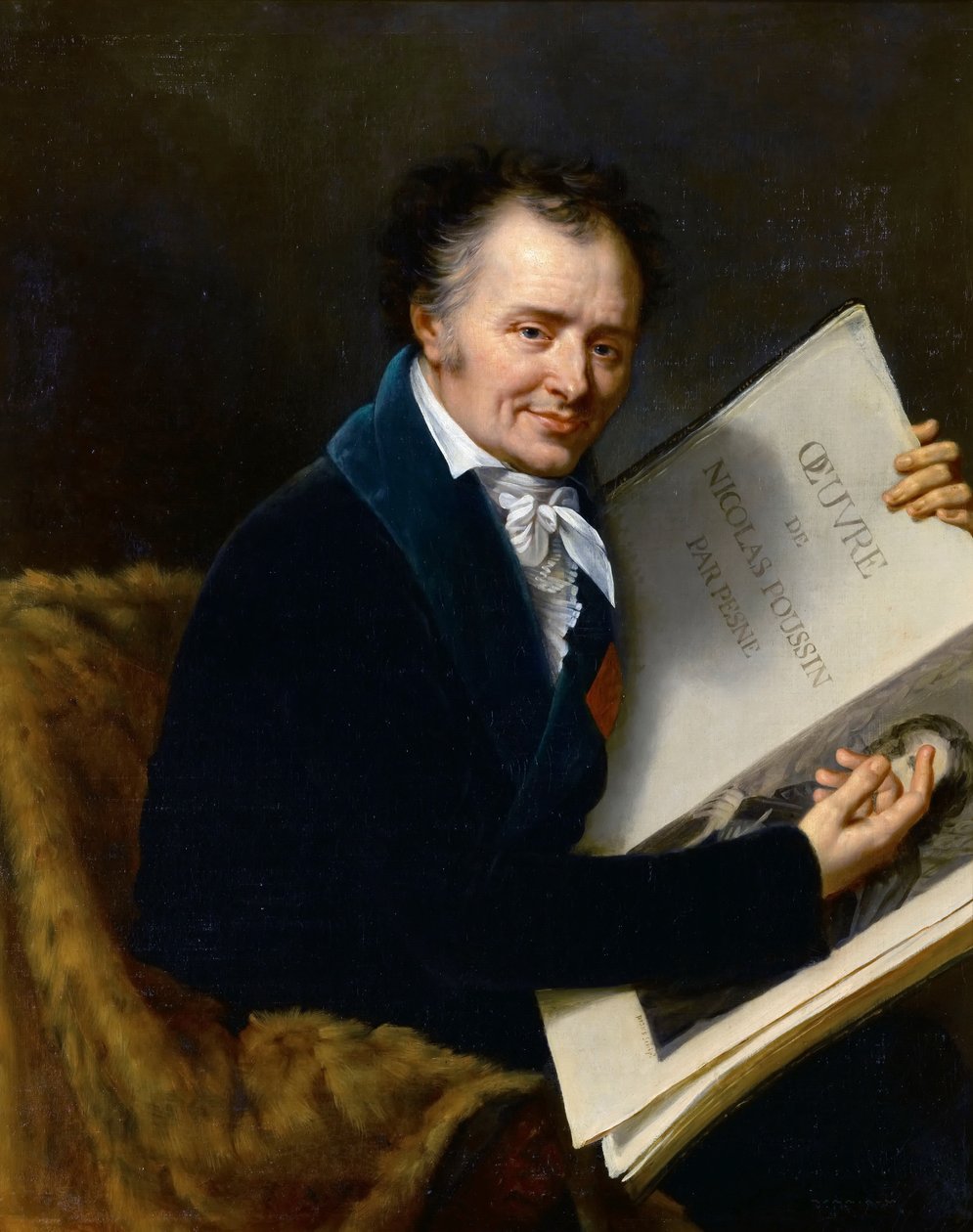 Dominique-Vivant Denonin muotokuva 1747-1825 tekijältä Robert Lefevre