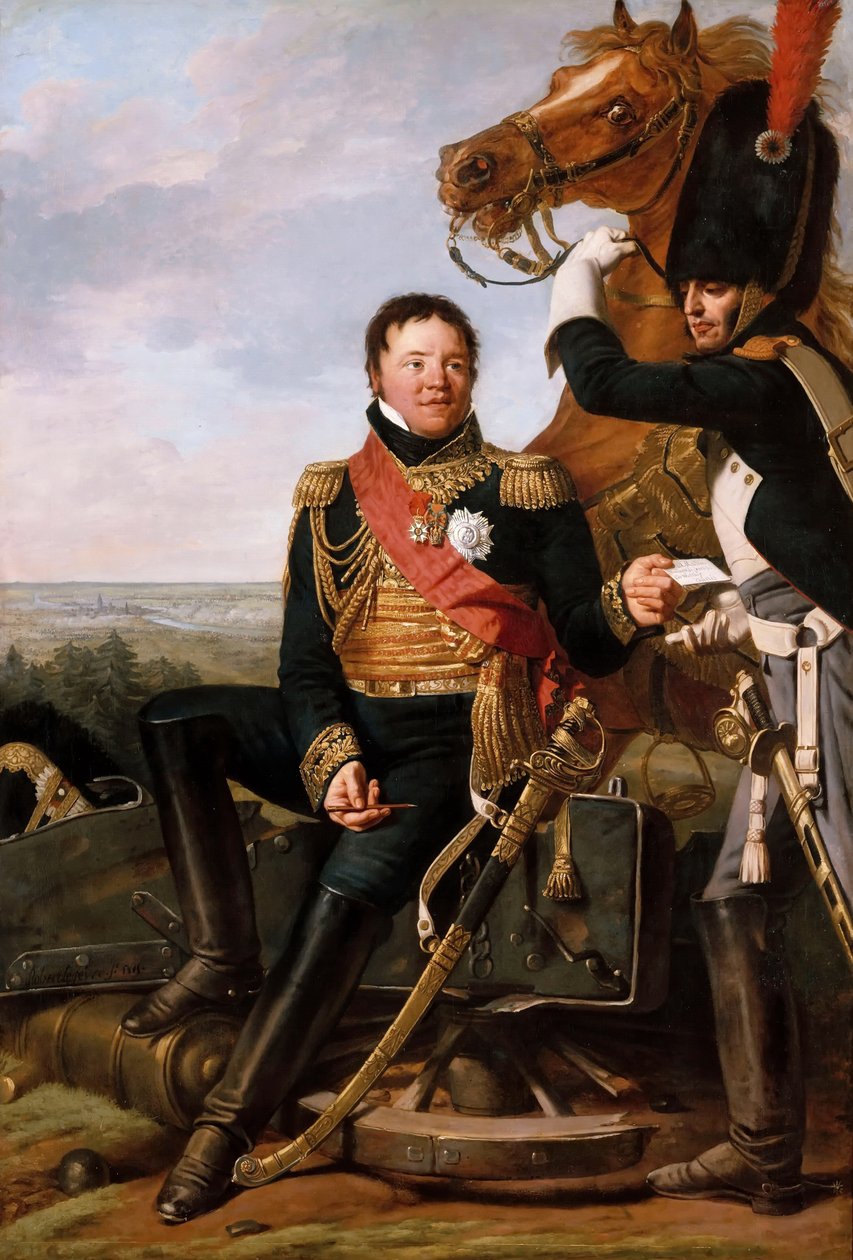 Frédéric Henri Waltherin muotokuva 1761-1813 tekijältä Robert Lefevre