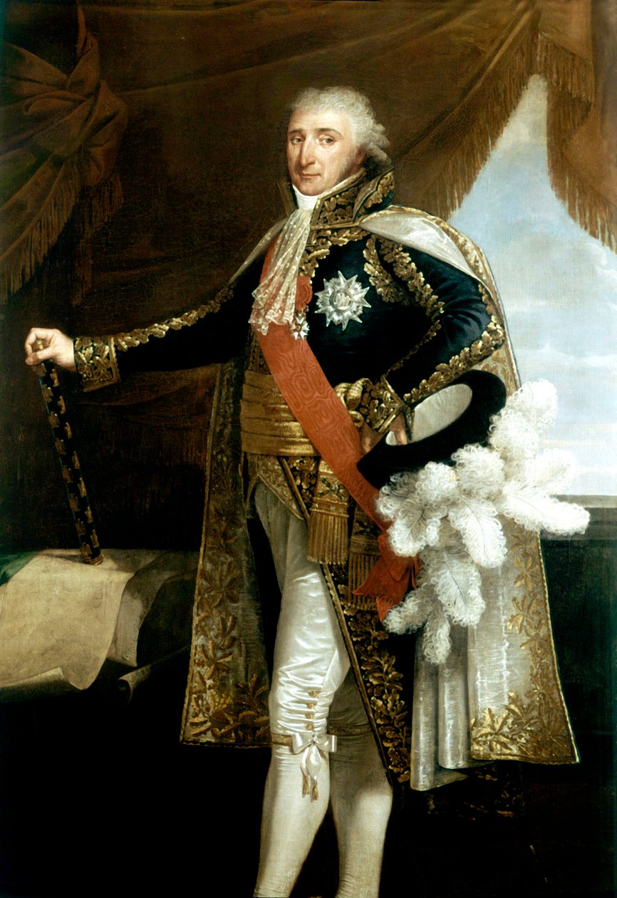 Marsalkka Charles-Pierre-Francois Augereaun muotokuva tekijältä Robert Lefevre