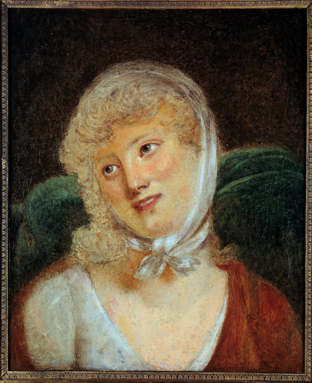 Muotokuva Maria Laczinskasta, kreivitär Walewskasta (1789 - 1817). Robert Lefevren (1755-1830) maalaus tekijältä Robert Lefevre
