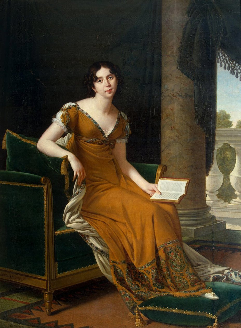 Muotokuva Elizaveta Demidovasta, s.1805 (öljy kankaalle) tekijältä Robert Lefevre