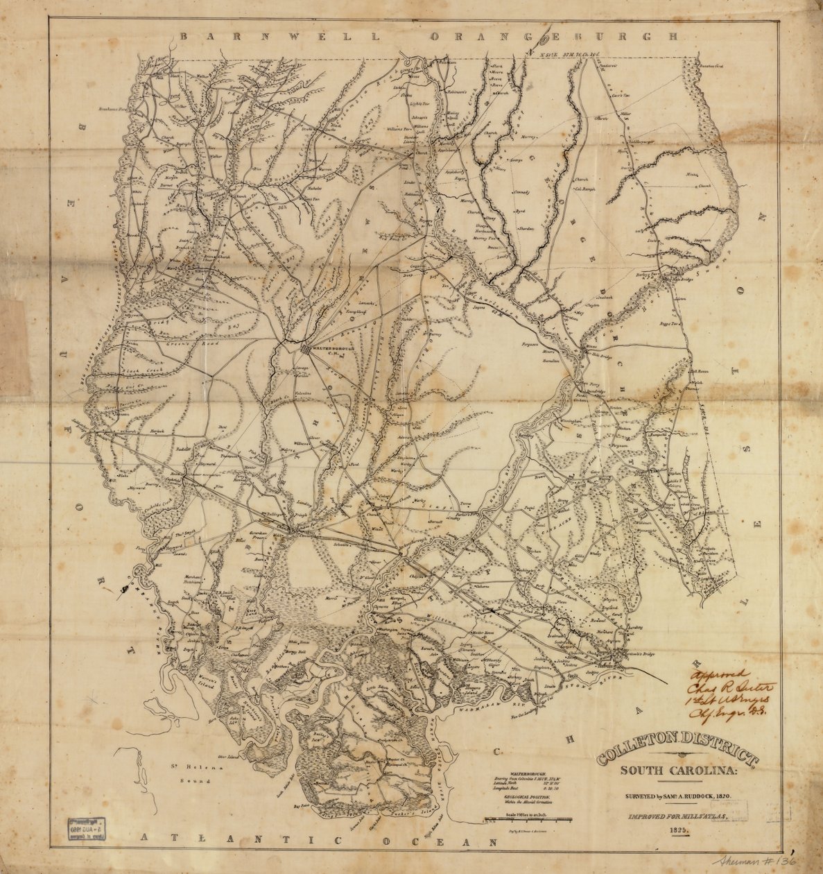 Colletonin piiri, Etelä-Carolina LOC 2006636733 tekijältä Robert Mills