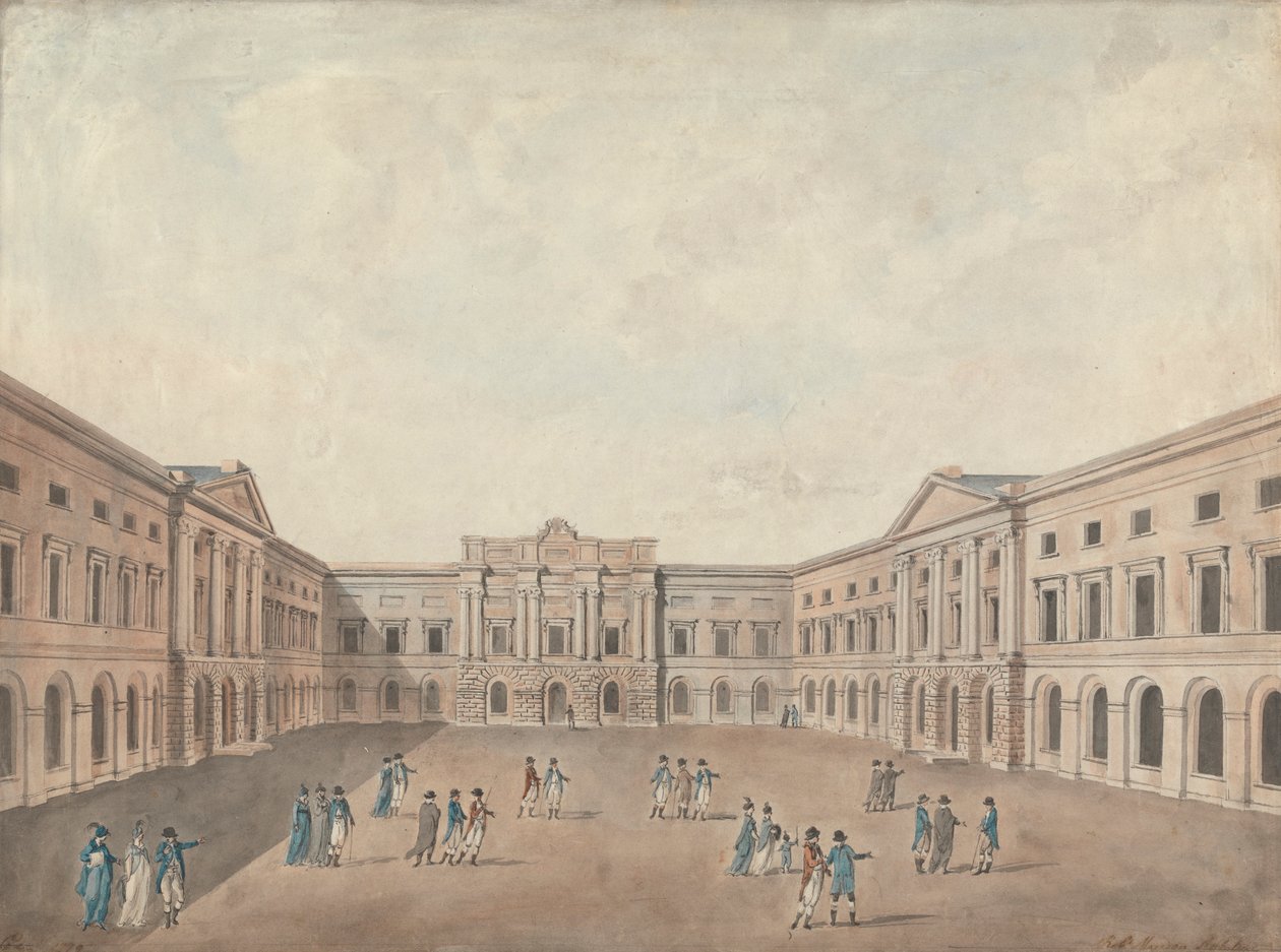 Suunnittelu Court of Edinburghin yliopistolle tekijältä Robert Morrison