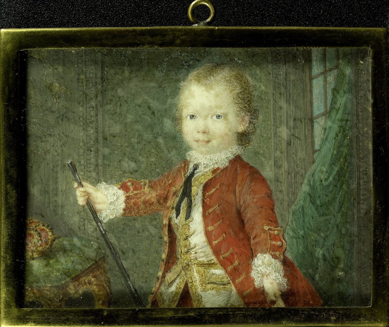 William V (1748-1806), Orange-Nassaun prinssi, lapsena tekijältä Robert Mussard