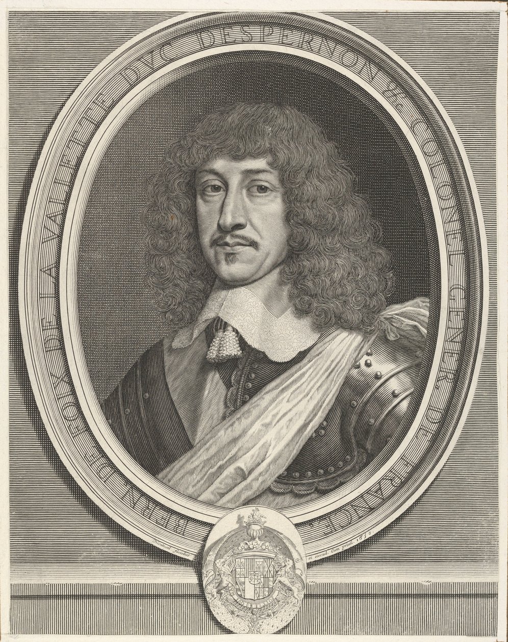 Bernard de Foix de La Valette Epernonin herttua, 1630. tekijältä Robert Nanteuil
