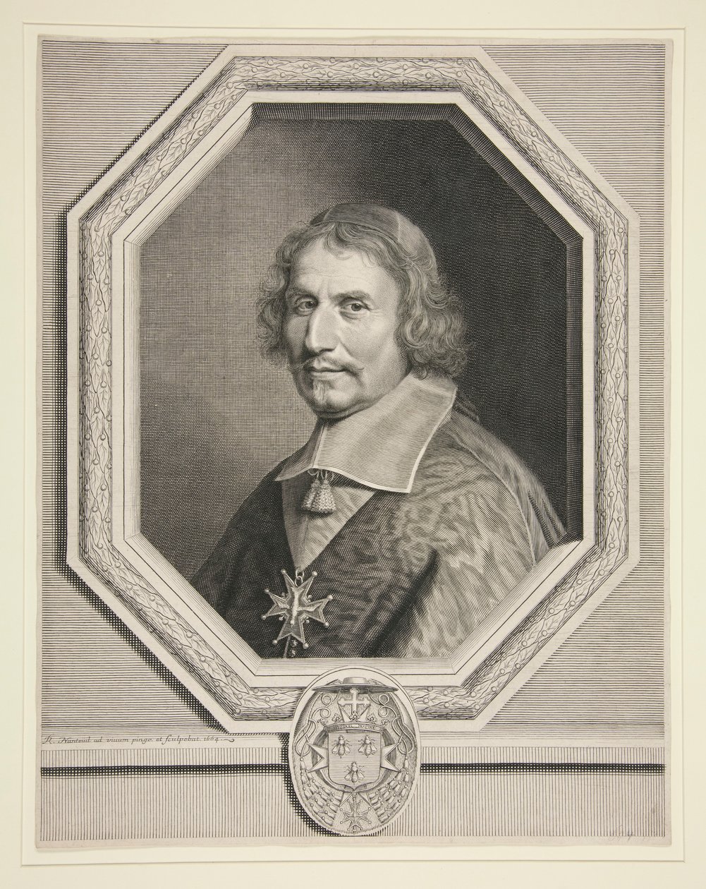 Kardinaali Antoine Barberin, Reimsin arkkipiispa (Reimsin arkkipiispa) tekijältä Robert Nanteuil