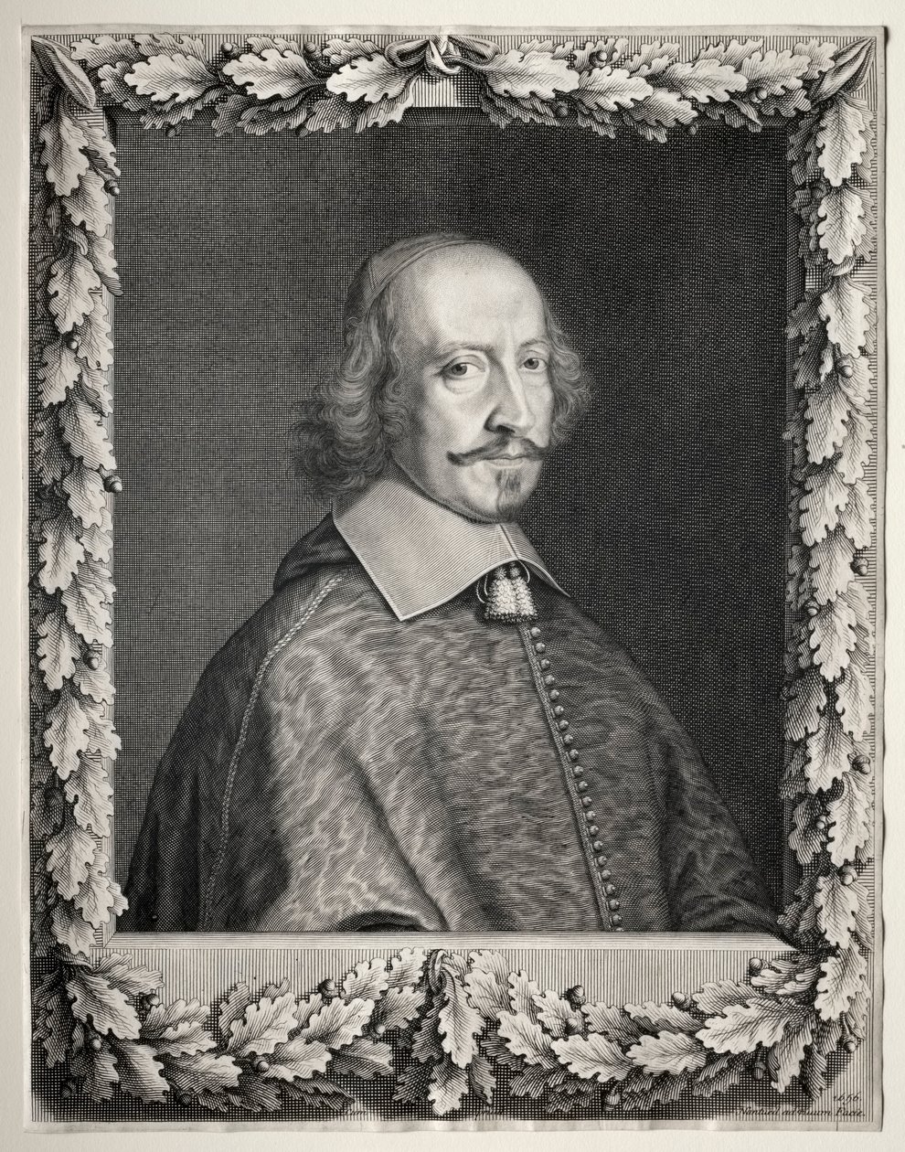 Kardinaali Mazarin, 1656. tekijältä Robert Nanteuil