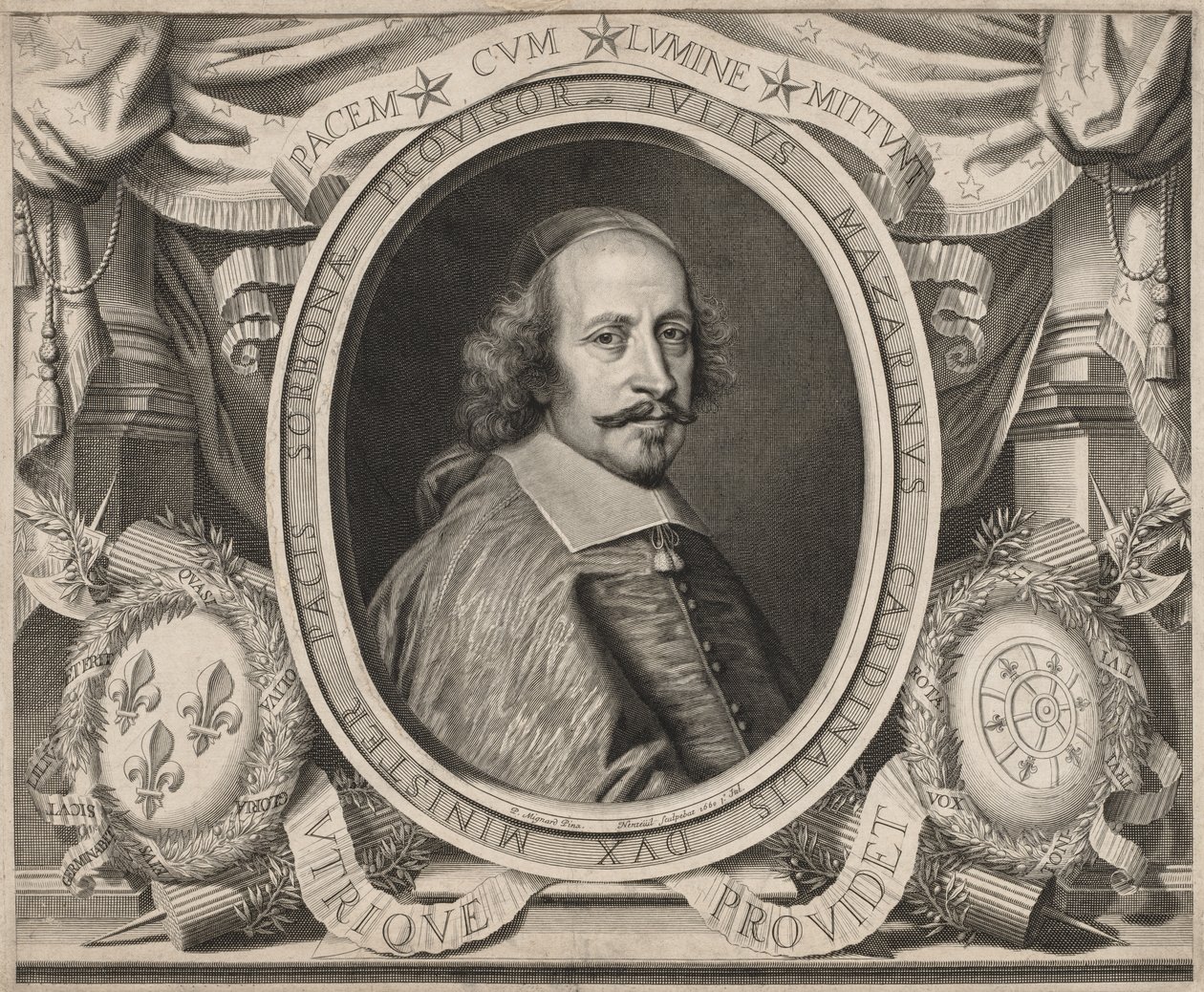 Kardinaali Mazarin, 1660. tekijältä Robert Nanteuil