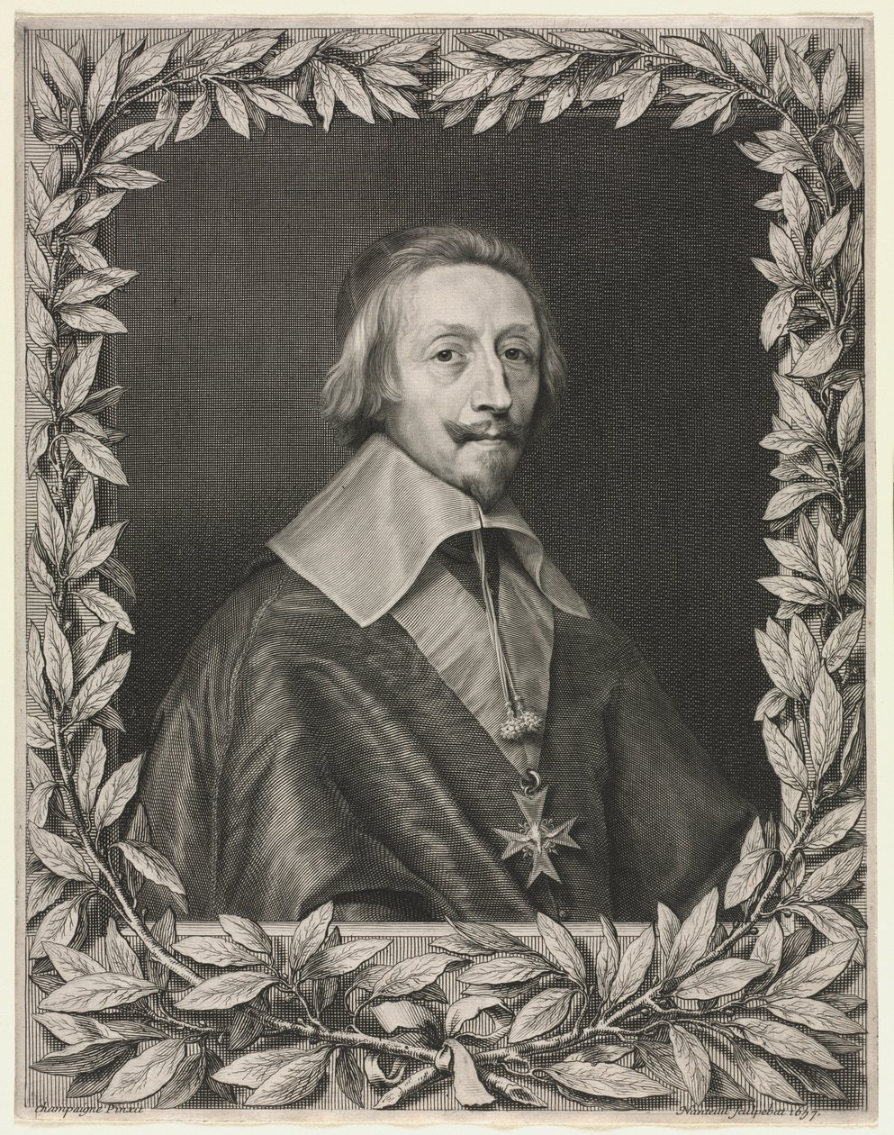 Kardinaali Richelieu, 1657. tekijältä Robert Nanteuil