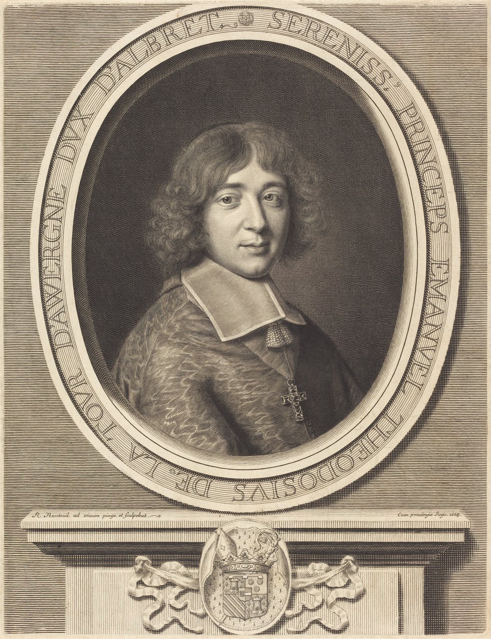 Kardinaali de Bouillon tekijältä Robert Nanteuil