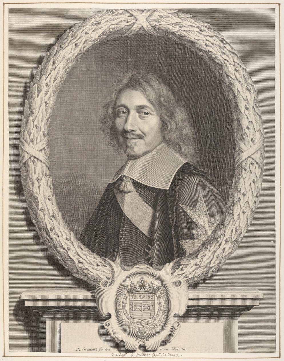 Kansleri Le Tellier, 1600-luku. tekijältä Robert Nanteuil